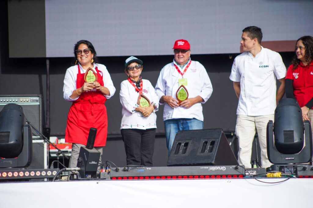Premiación en feria