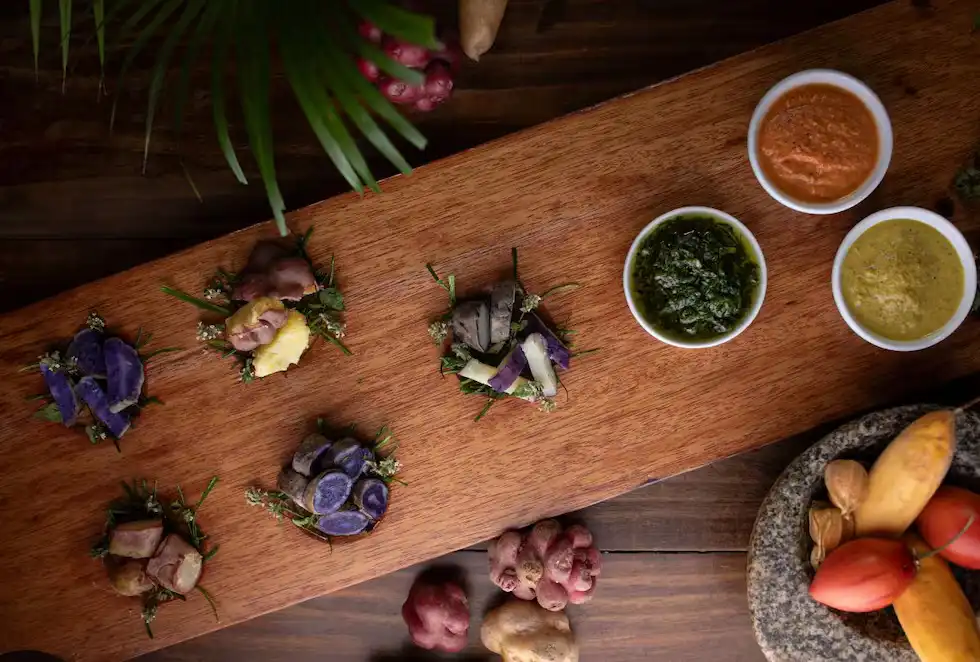 El trabajo con papas nativas